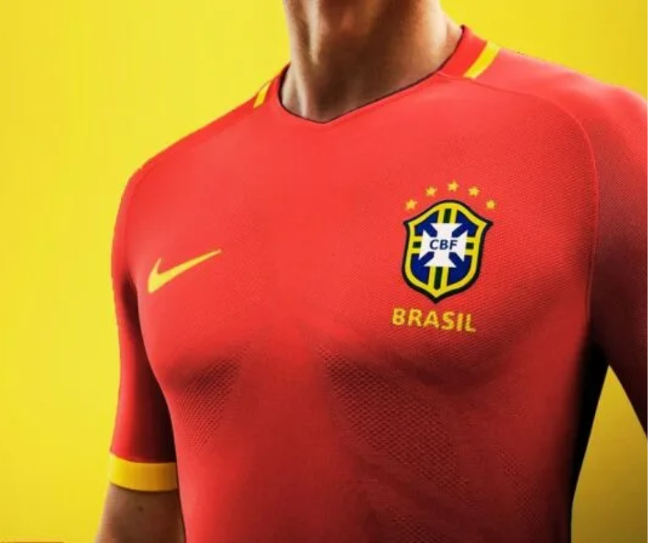 O Brasil de Jordan veste vermelho